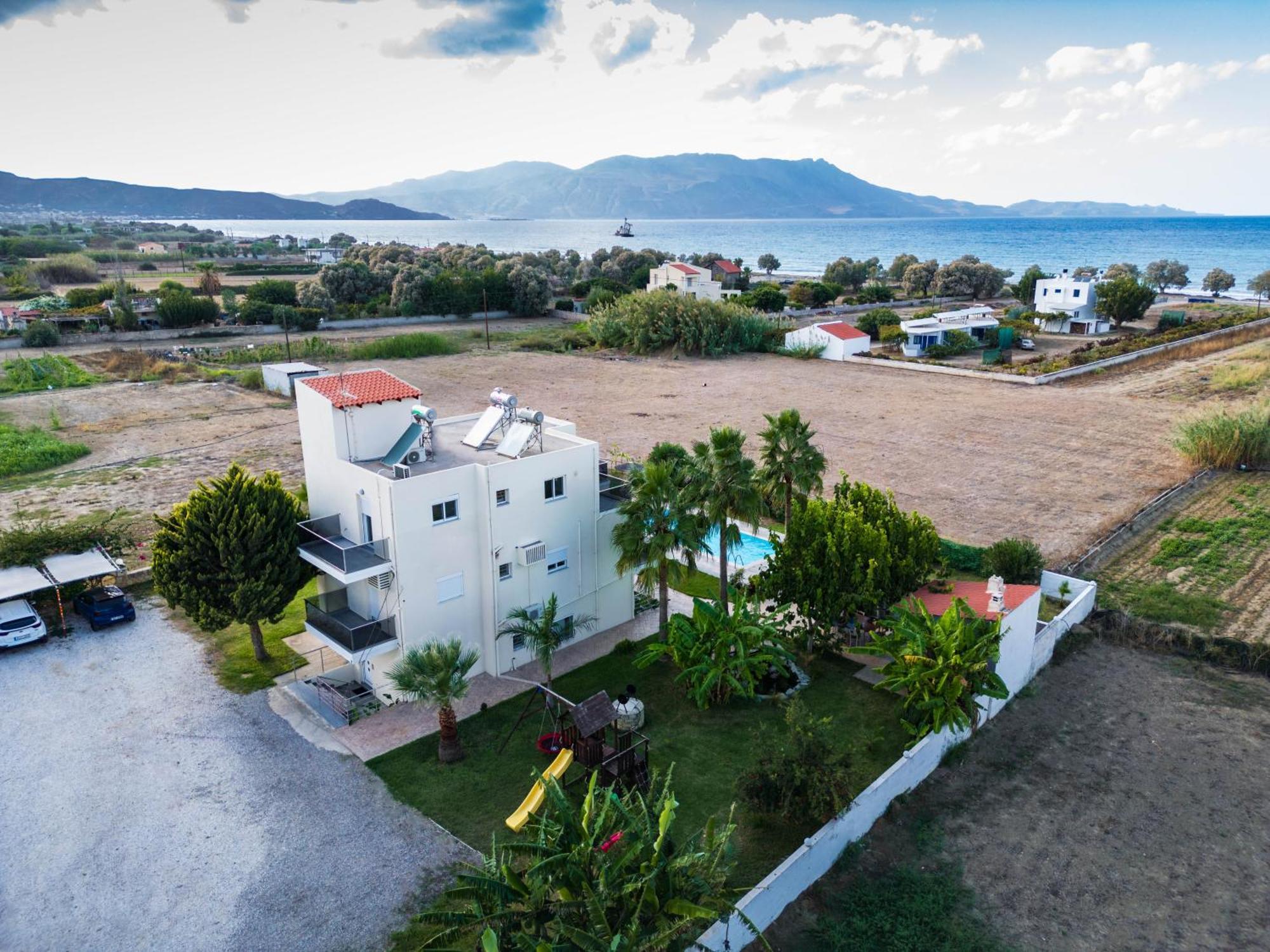Martimi Apartments - 200M From Drapanias Beach - Pool - Hot Tub - Sauna - Bbq Kíssamos Dış mekan fotoğraf