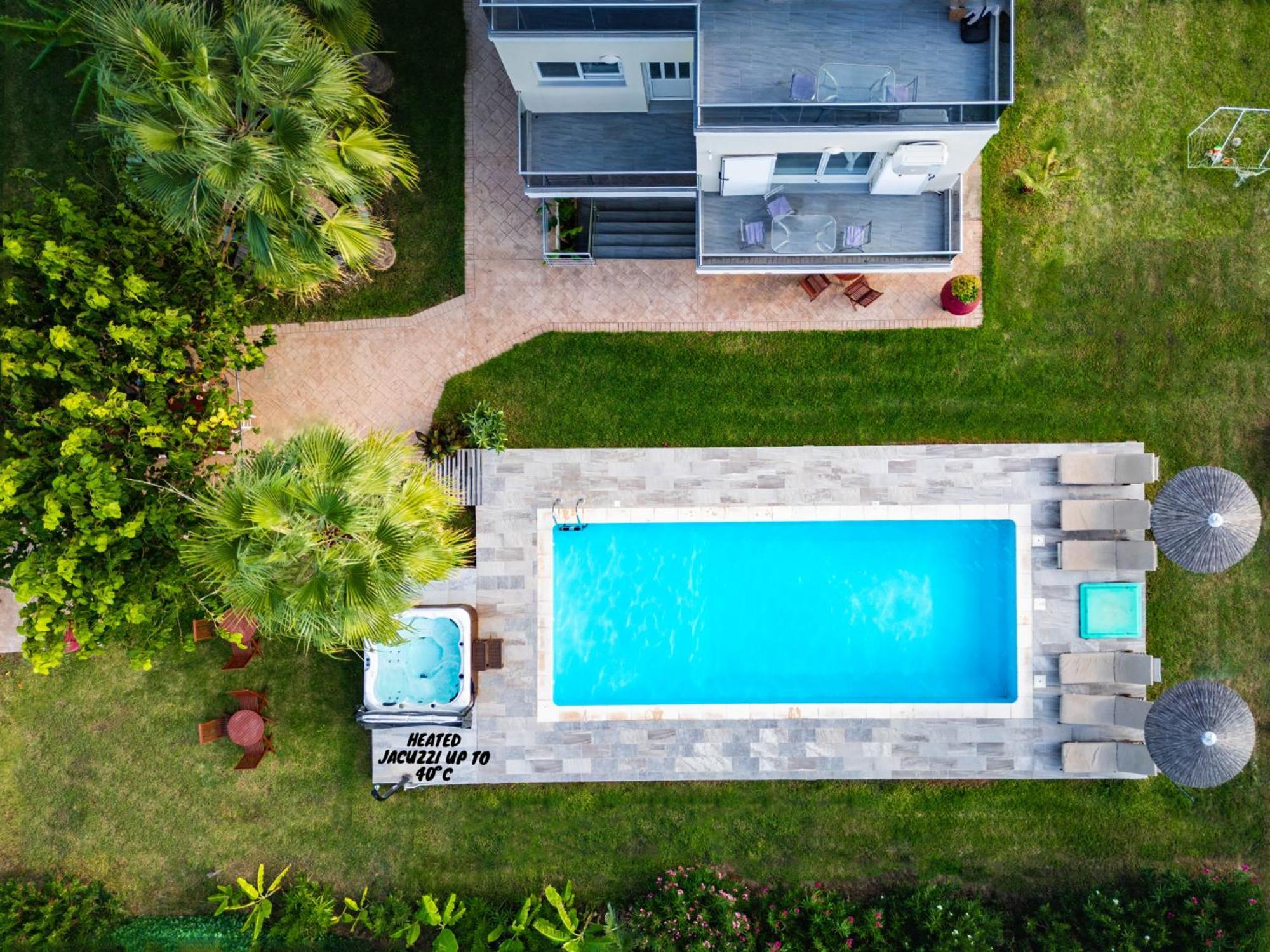 Martimi Apartments - 200M From Drapanias Beach - Pool - Hot Tub - Sauna - Bbq Kíssamos Dış mekan fotoğraf