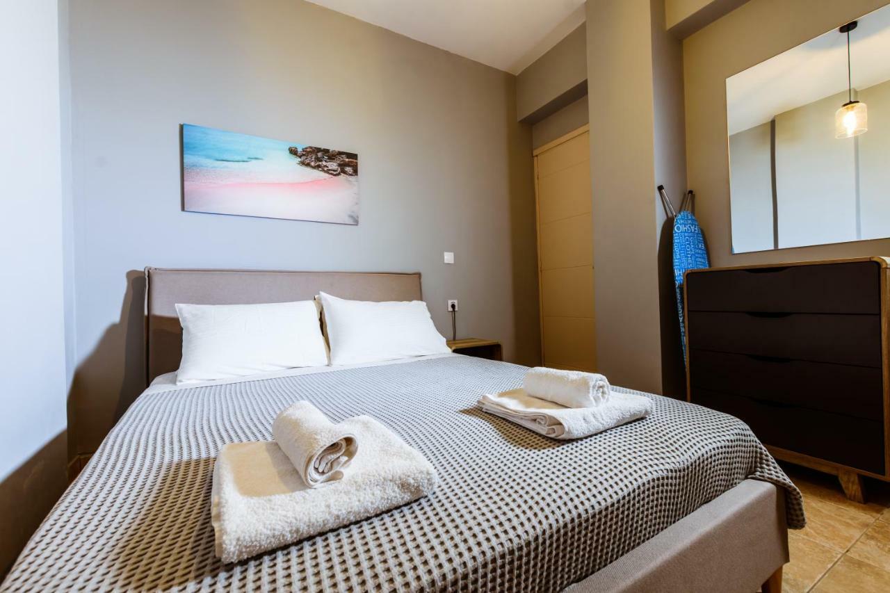 Martimi Apartments - 200M From Drapanias Beach - Pool - Hot Tub - Sauna - Bbq Kíssamos Dış mekan fotoğraf