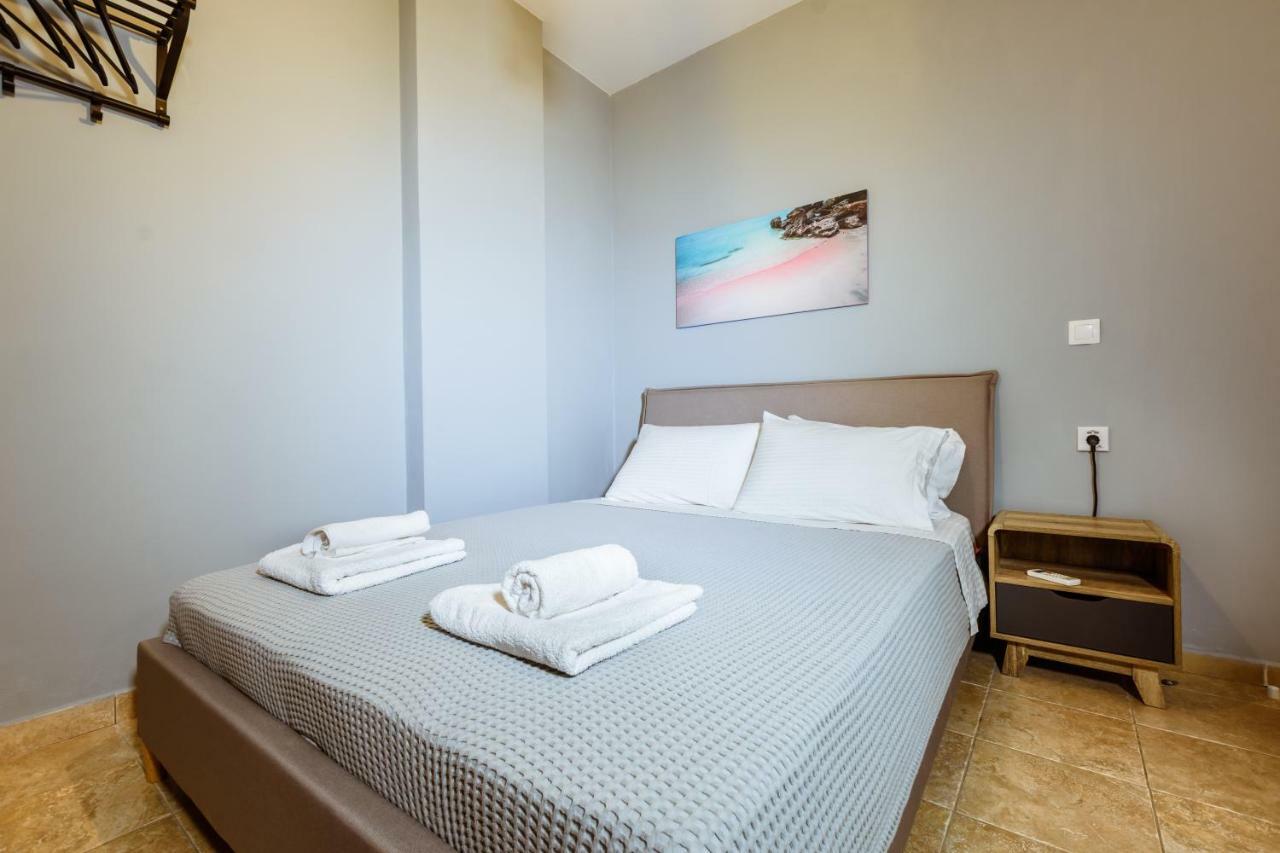 Martimi Apartments - 200M From Drapanias Beach - Pool - Hot Tub - Sauna - Bbq Kíssamos Dış mekan fotoğraf