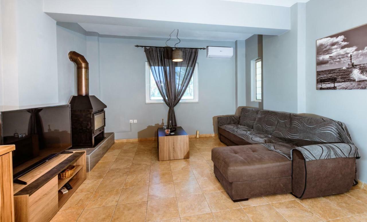 Martimi Apartments - 200M From Drapanias Beach - Pool - Hot Tub - Sauna - Bbq Kíssamos Dış mekan fotoğraf