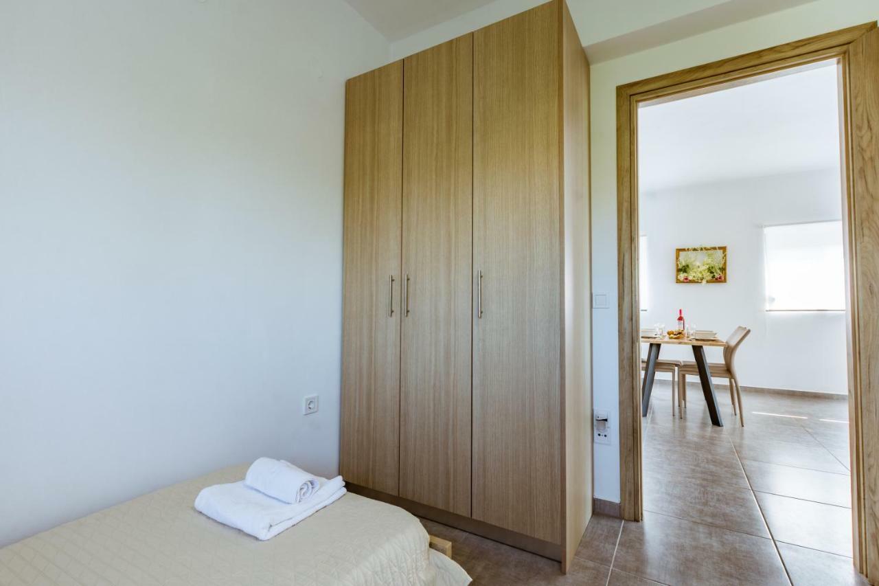 Martimi Apartments - 200M From Drapanias Beach - Pool - Hot Tub - Sauna - Bbq Kíssamos Dış mekan fotoğraf