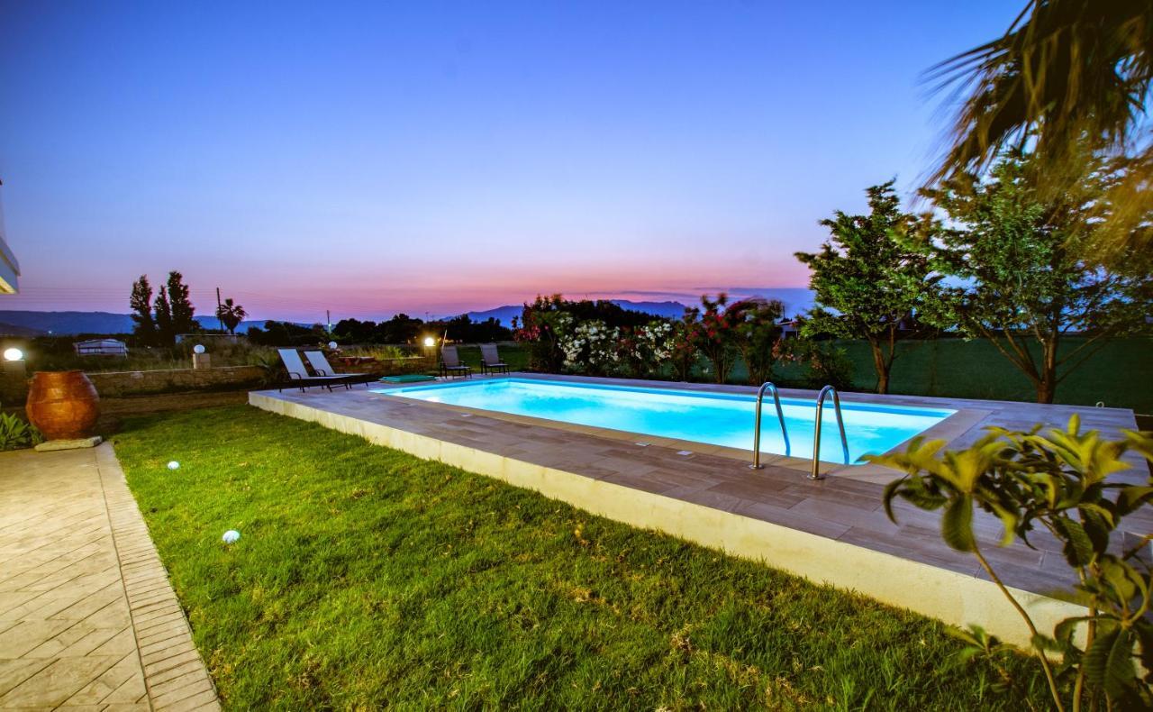 Martimi Apartments - 200M From Drapanias Beach - Pool - Hot Tub - Sauna - Bbq Kíssamos Dış mekan fotoğraf
