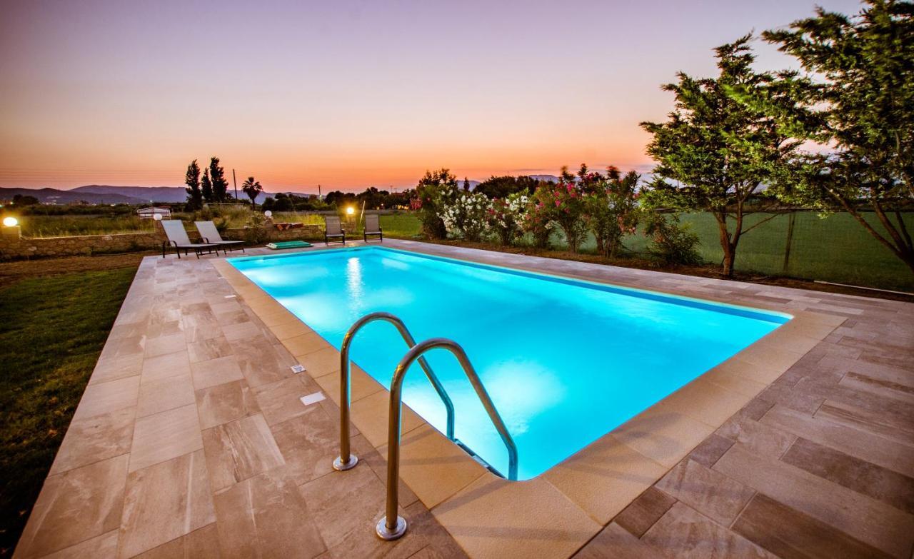 Martimi Apartments - 200M From Drapanias Beach - Pool - Hot Tub - Sauna - Bbq Kíssamos Dış mekan fotoğraf